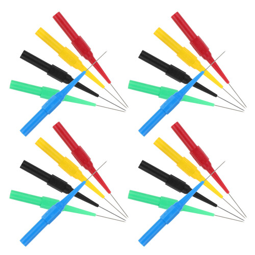 125Pièces Sondes Multimetre Auto Perforantes Colorées 2