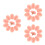 90Ensembles Accessoires Nez Rose Plastique Pour Créations DIY 5
