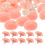 90Ensembles Accessoires Nez Rose Plastique Pour Créations DIY 3