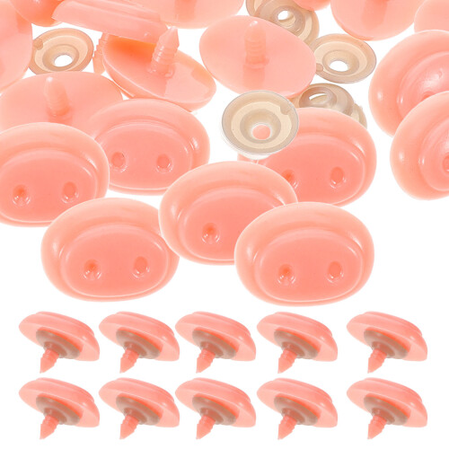 90Ensembles Accessoires Nez Rose Plastique Pour Créations DIY 2
