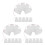 60Pcs Reusable White Fruit Protection Mesh Bags for Garden Fruit Trees 4