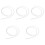 5Pcs Silicone Breast Pump Flange Inserts and Hose 5
