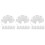 60Pcs Reusable White Fruit Protection Mesh Bags for Garden Fruit Trees 6