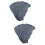 12Pcs Hard Hat Sweatband Liner Light Grey Sweatband 9