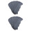 12Pcs Hard Hat Sweatband Liner Light Grey Sweatband 7
