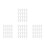 80Sets White Invisible Picture Hooks Plastic Reusable Wall Hanging Kit 10