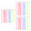 36Pcs Assorted Color PVC Bendable Novelty Writing Pencils 5