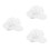 3Pcs Secure Fit Breathable Anti-Static Working Hat for Factory Use 6