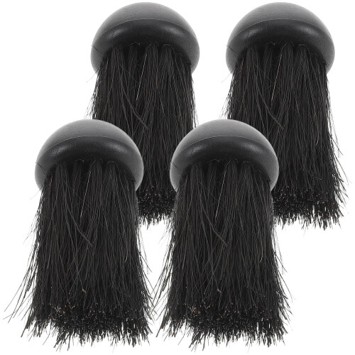 16Pcs Multi-Purpose Black Fireplace Brush Kitchen and Hearth Cleaning