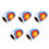 Multi-Color Adhesive Shooting Target Stickers for Outdoor Use 8