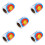 Multi-Color Adhesive Shooting Target Stickers for Outdoor Use 5