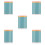 60Pcs Hexagonal Green Work Pencils with Latex Erasers for Home Use 7