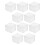 50Pcs Durable Transparent Rock Collection Cases for Specimen Display 1