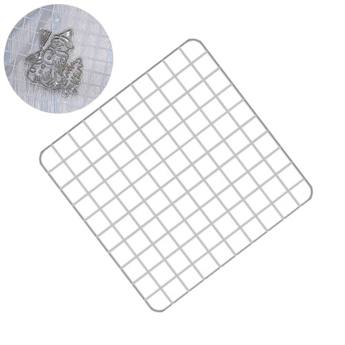 3Pcs Hard Acrylic Clear Stamp Blocks with Grid for Kids 1