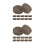 60Pcs Charcoal Fire Starters Wood Blocks Lightweight for Camping Bbq 3