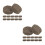 60Pcs Charcoal Fire Starters Wood Blocks Lightweight for Camping Bbq 6