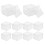 50Pcs Durable Transparent Rock Collection Cases for Specimen Display 2