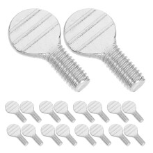 30Pairs Universal Rotisserie Screws Stainless Knobs Silver