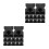100Pcs Black Metal Picture Hooks Heavy Duty Elegant Frame Hanging Tool 4
