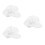 3Pcs Secure Fit Breathable Anti-Static Working Hat for Factory Use 10