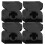 100Pcs Black Metal Picture Hooks Heavy Duty Elegant Frame Hanging Tool 1