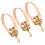 9Pcs Metal Erhu Tuning Accessories String Adjuster Gold 3