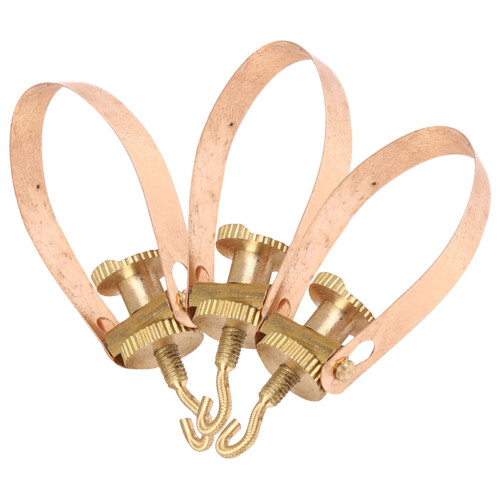 9Pcs Metal Erhu Tuning Accessories String Adjuster Gold 1