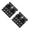 100Pcs Black Metal Picture Hooks Heavy Duty Elegant Frame Hanging Tool 5