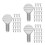 30Pairs Universal Rotisserie Screws Stainless Knobs Silver 5