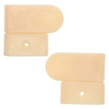 8Sets Beige Plastic Baby Gate Latches Quick Lock Playpen Fixator Parts