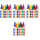 128Pcs Multicolor Plastic Pawn Chess Pieces Board Game Accessories 5