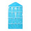2Pcs 16 Pocket Blue Hanging Storage Organizer for Socks and Bras 9