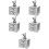 5Stk Baby Organizer Silberfarben Tragbar & 3