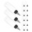 75Pcs Clear Plastic Needle Tip Bottles for Accurate Paint Dispensing 3
