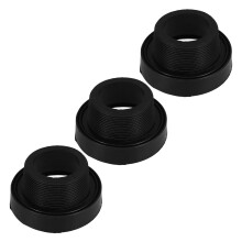 15St Zwart Rubber Urinoir Afdichtingsring Met Blokkering