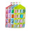 2Pcs 16 Pocket Blue Hanging Storage Organizer for Socks and Bras 2
