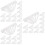 150Pcs White Hat Supporting Stand Cap Inner Holder for Hats 9