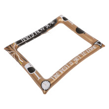 3Pcs Inflatable PVC Photo Frames Golden for New Year Party Photo Props