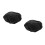 2Pcs Black Cycling Shield Durable Polyester Protective Sleeve 9