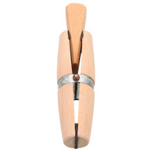 2Pcs Brown Ring Wood Clips for Engraving Jewelry Making Hand Tools