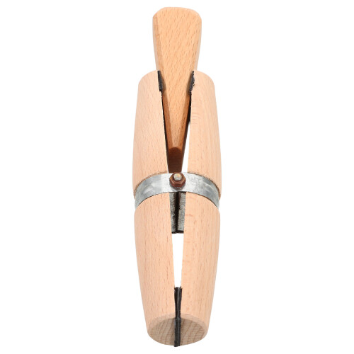 2Pcs Brown Ring Wood Clips for Engraving Jewelry Making Hand Tools