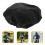 2Pcs Black Cycling Shield Durable Polyester Protective Sleeve 10