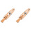2Pcs Brown Ring Wood Clips for Engraving Jewelry Making Hand Tools 4