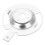 3Pcs Silver Ceiling Fan Mount Braces Iron Material Box Fan Holders 3