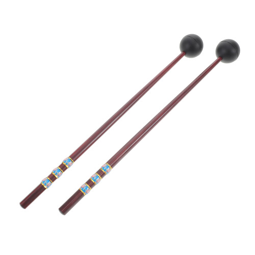 4Paren Drumsticks Marimba Percussie Set Voor Thuisgebruik Bruin 2