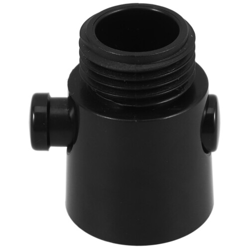 2Pcs ABS Shower Shut Off Valves Black Portable Water Flow Control 2