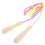 5Pcs Wooden Handle Jump Rope for Kids Multi-Color Exercise Adjustable 2