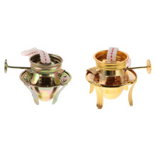 6Pcs Classic Aluminum Kerosene Lamp Burner Metal Wick Adjuster Parts