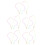 5Pcs Wooden Handle Jump Rope for Kids Multi-Color Exercise Adjustable 5