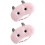 4Pcs Plush Sleep Blindfolds Soft Adjustable Eye Covers for Travel Rest 1